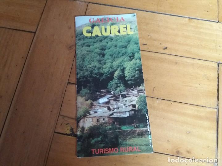 Travel Brochures: Folleto de turismo. Rutas del Caurel. Galicia. 1994. Turismo rural. Xunta.