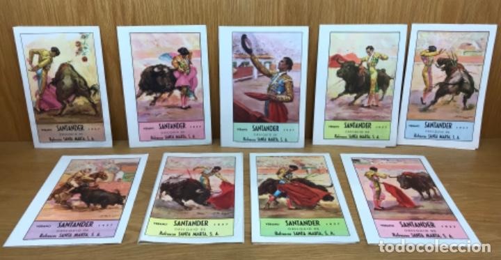 Travel Brochures: Santander - Coleccion de 9 programas Plaza de Toros y VI Festival Internacional - A&ntilde;o 1957 - Refresc