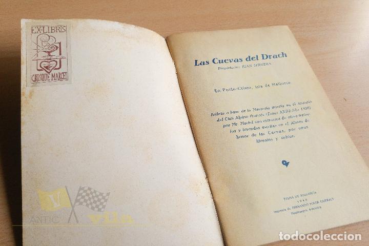 Folletos de turismo: Cuevas del Drach - Mallorca - Juan Servera - 1940 - Foto 3