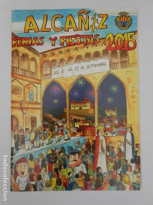 Tourismusbrosch&uuml;ren: PROGRAMA DE FERIAS Y FIESTAS 2015 DE ALCA&Ntilde;IZ / TERUEL