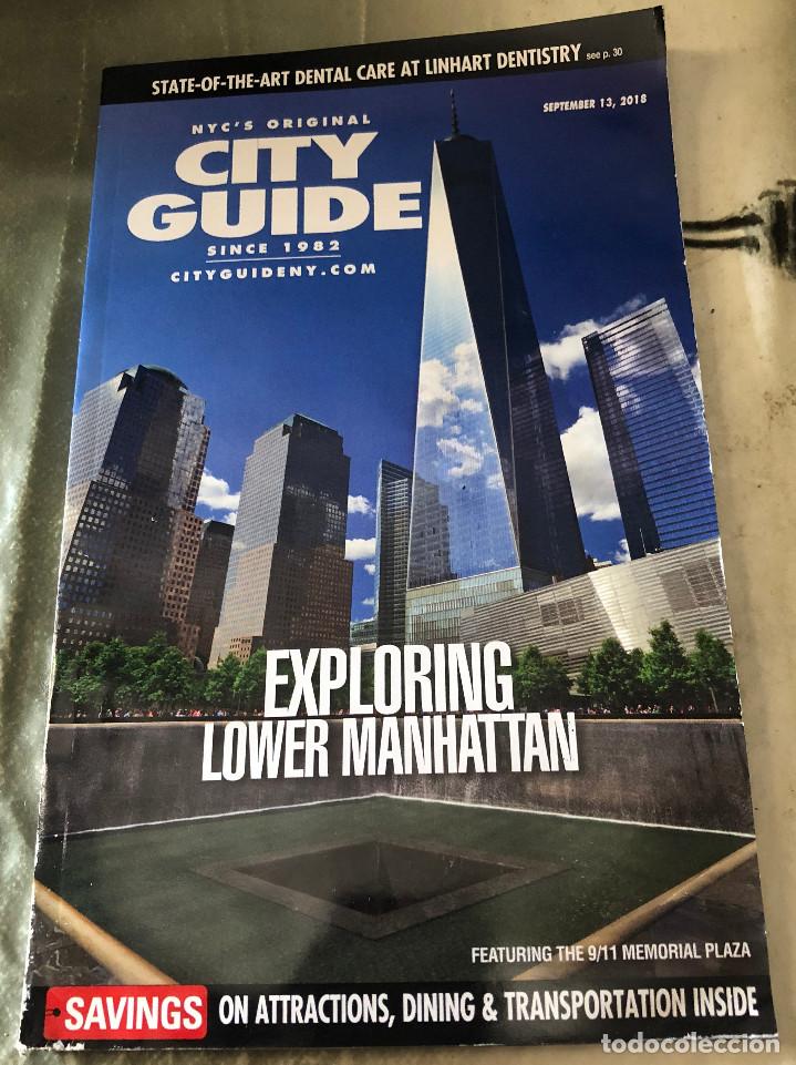 Travel Brochures: Revista tur&iacute;stica ' New York - City Guide'. Septiembre 2018. 110 p&aacute;ginas.