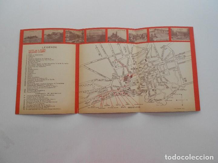 Folletos de turismo: hotel de la poste , marseille, plan de marseille - Foto 4