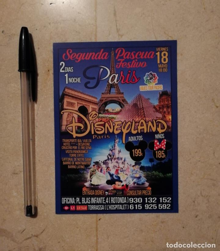 Folletos de turismo: FLYER FOLLETO ORIGINAL -9*13- DISNEYLAND PARIS  - WALT DISNEY