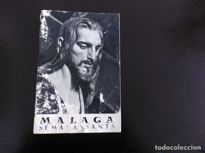 Tourismusbrosch&uuml;ren: SEMANA SANTA DE MALAGA A&Ntilde;O 1963