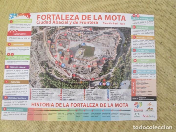 Folhetos de turismo: FORTALEZA DE LA MOTA - ALCALA LA REAL - JAEN