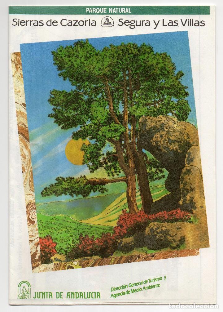 Folhetos de turismo: SIERRAS DE CAZORLA, SEGURA Y LAS VILLAS