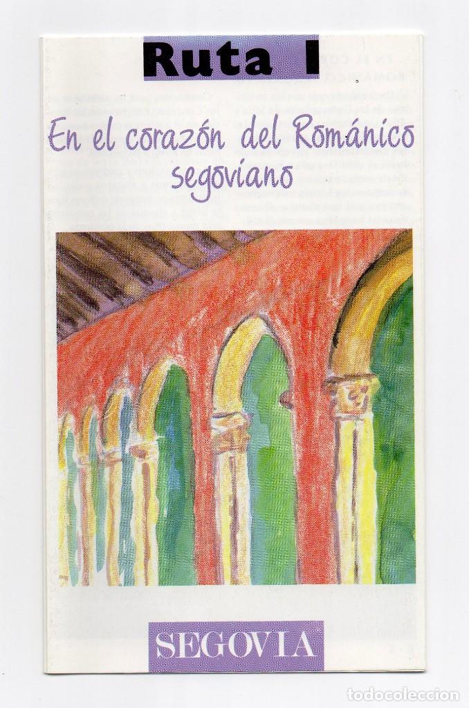 Folhetos de turismo: EN EL CORAZON DEL ROMANICO SEGOVIANO RUTA I