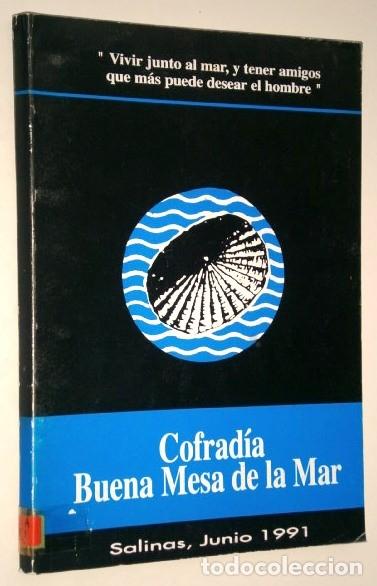 Brochures de tourisme: Cofrad&iacute;a Buena Mesa de la Mar en Salinas / Asturias Caja de Ahorros en Junio 1991
