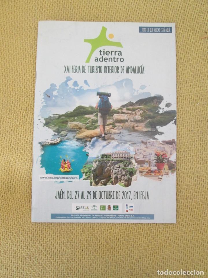 Folletos de turismo: TIERRA ADENTRO- FERIA DE TURISMO INTERIOR 2017 JA&Eacute;N