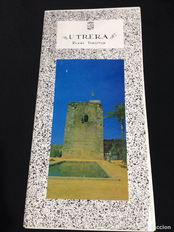 Folletos de turismo: Utrera,plano turisco,a&ntilde;o 1990. - Foto 1