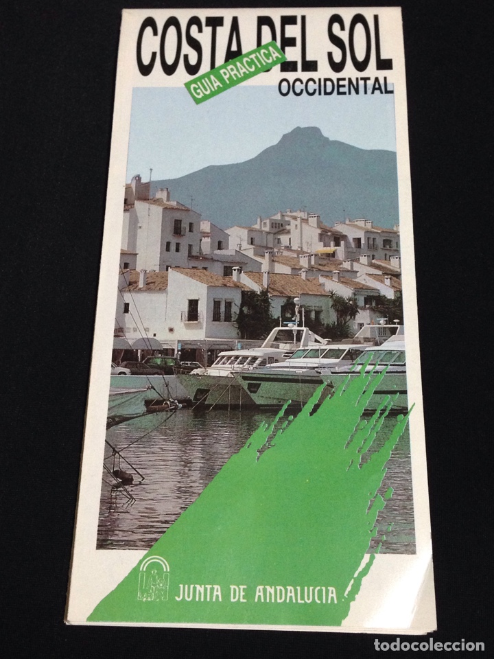 Travel Brochures: Folleto turistico,Costa del Sol Occidental-a&ntilde;o 1989.