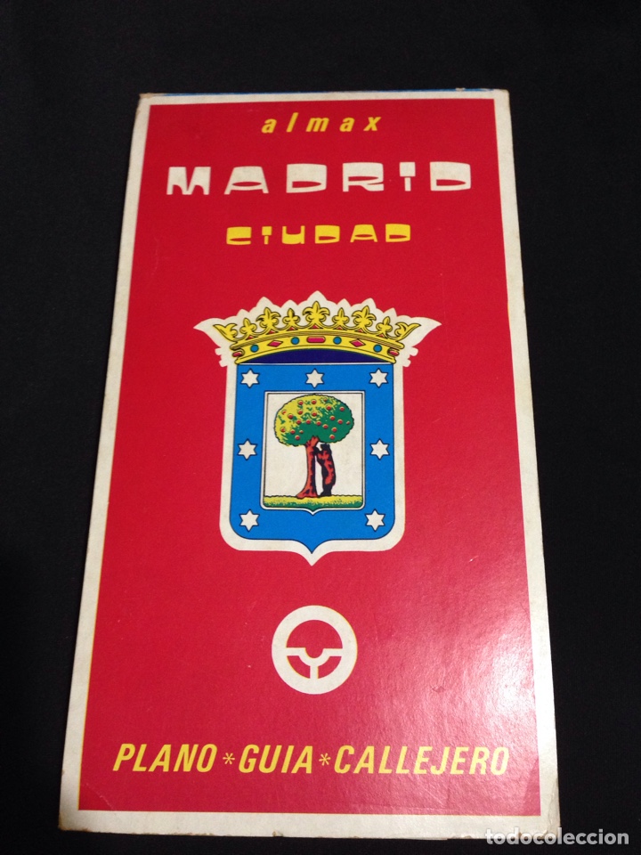 Brochures de tourisme: Antiguo Plano-Guia-Callejero,Madrid 1978,ediciones Almax.