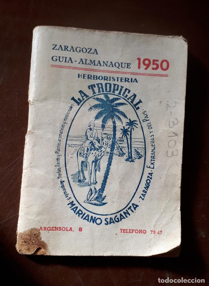 Travel Brochures: Zaragoza, Guia almanaque 1950