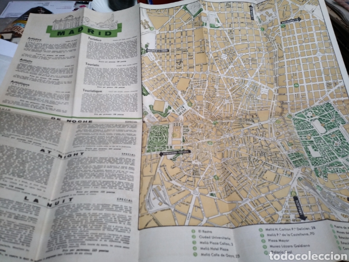 Travel Brochures: MADRID Y CERCANIAS. VIAJES MELIA. A&Ntilde;OS 60.