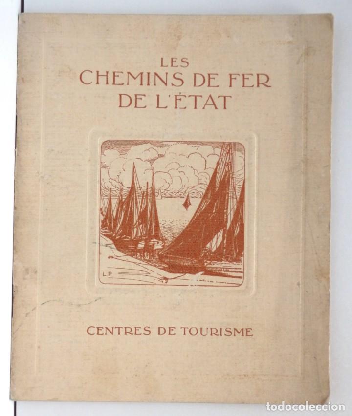 Brochures de tourisme: Les Chemins de Fer de l&rsquo;&eacute;tat &ndash; Centres de Tourisme