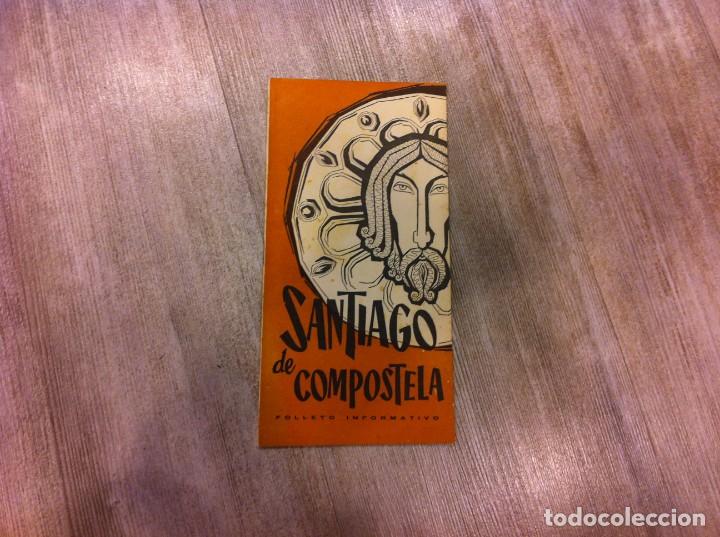 Brochures de tourisme: FOLLETO INFORMATIVO DE SANTIAGO DE COMPOSTELA. 1965