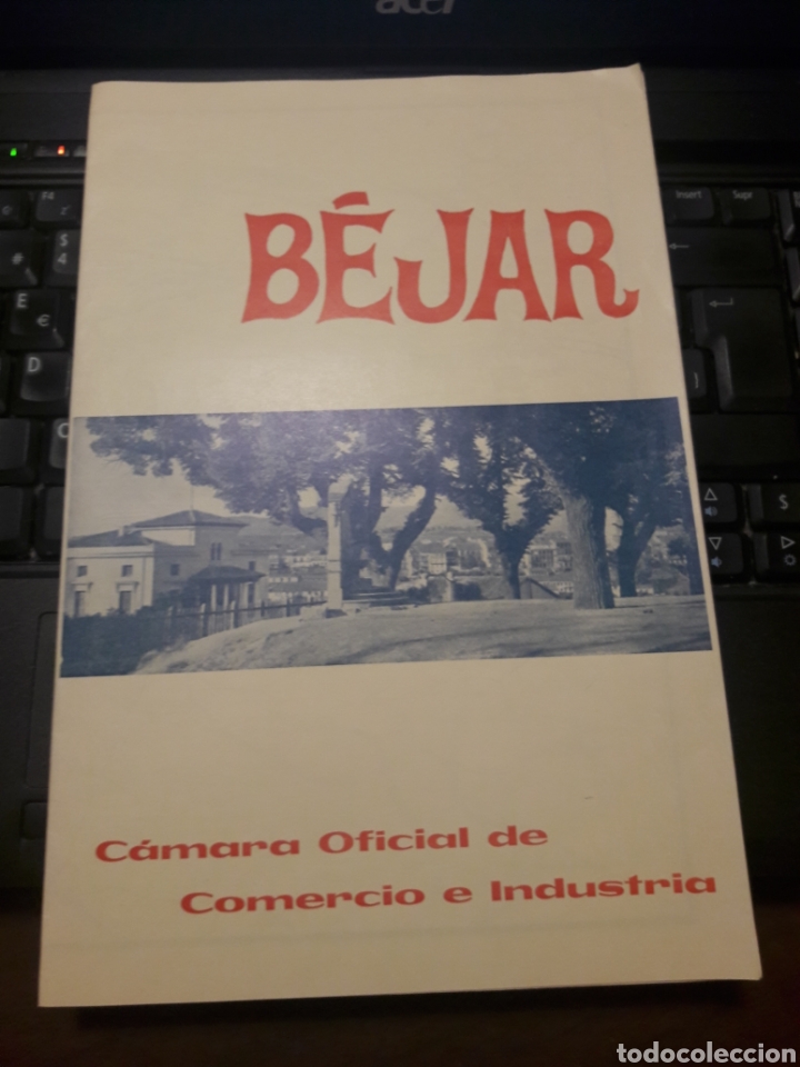 Tourismusbrosch&uuml;ren: Plano guia callejero de bejar editado por la camara de comercio 1968