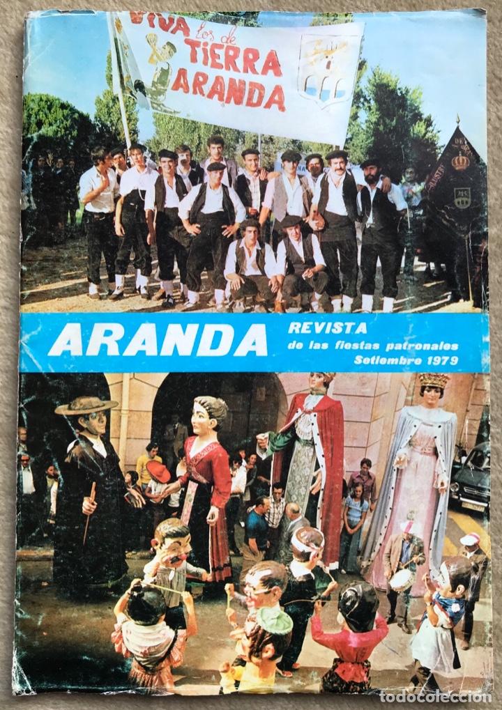 Folletos de turismo: Aranda de Duero (Burgos) - Programa revista de las fiestas patronales 1979