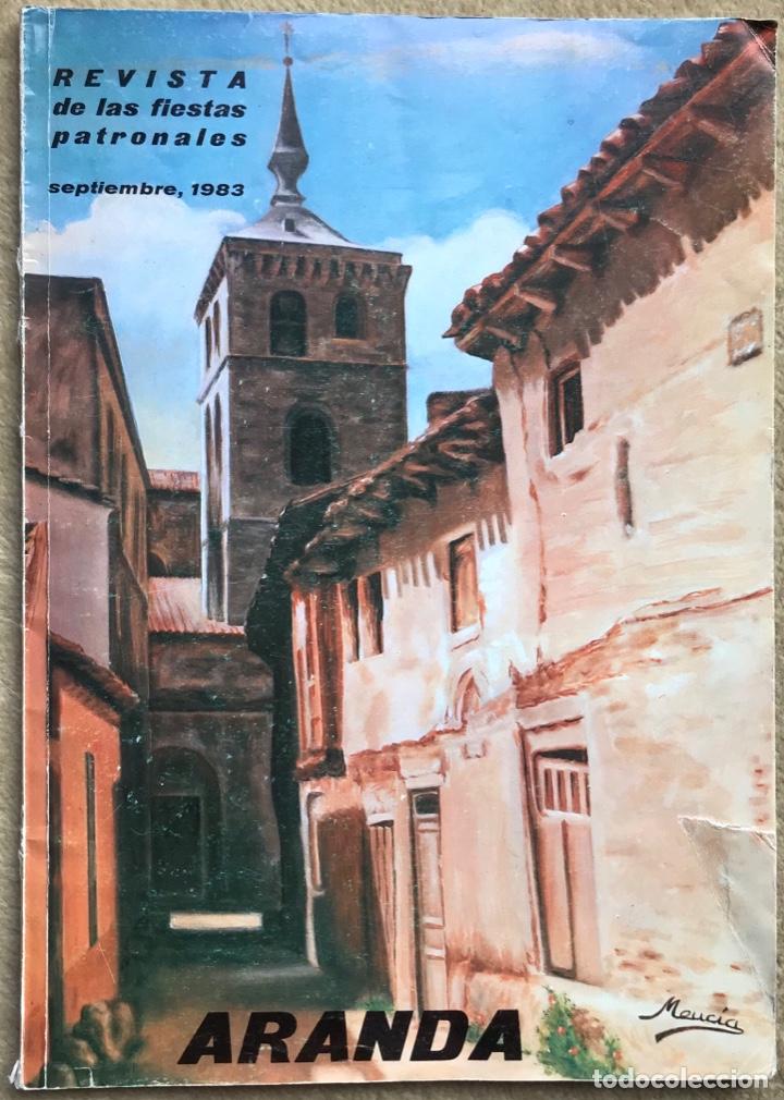 Tourismusbrosch&uuml;ren: Aranda de Duero (Burgos) - Programa revista de las fiestas patronales 1983