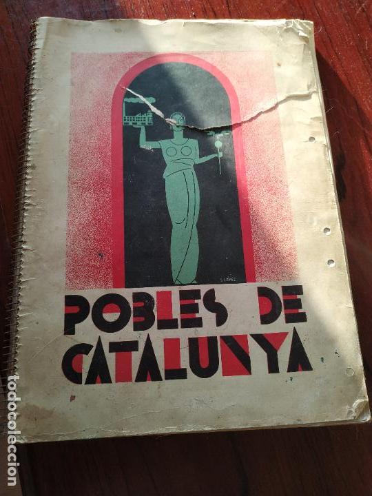 Folletos de turismo: POBLES DE CATALUNYA (1933) - Foto 1
