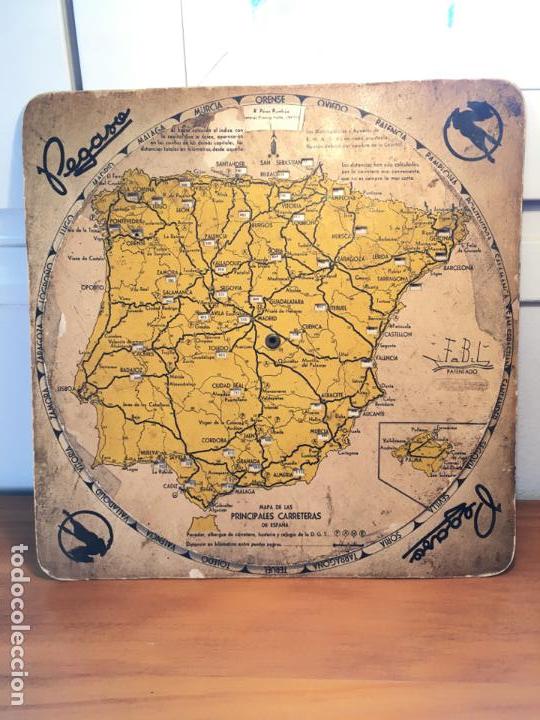 Travel Brochures: CARTON MAPA DE CARRETERAS Y DISTANCIAS KILOMETRICAS DE PEGASO