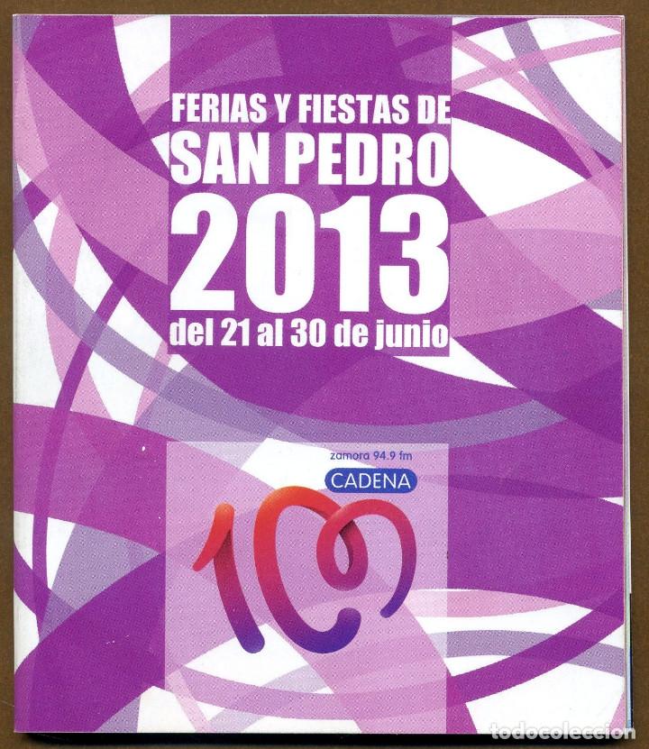 Travel Brochures: ZAMORA FERIA Y FIESTAS DE SAN PEDRO 2013