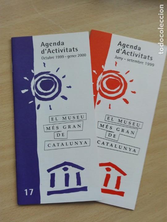 Travel Brochures: FOLLETO MUSEOS DE CATALUNYA 1999-2000 - 18 PG (LOTE DOS) - 50 GR