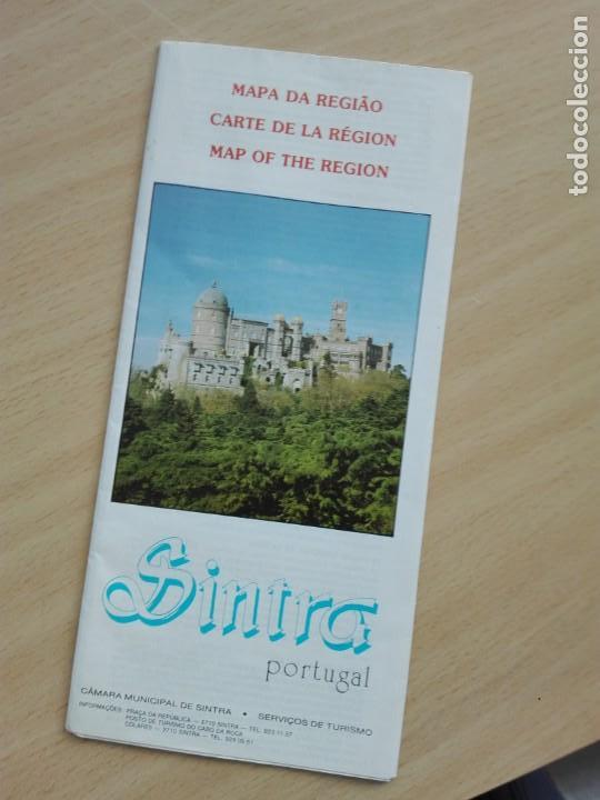 Tourismusbrosch&uuml;ren: MAPA DESPLEGABLE 1987 - SINTRA PORTUGAL - 50GR