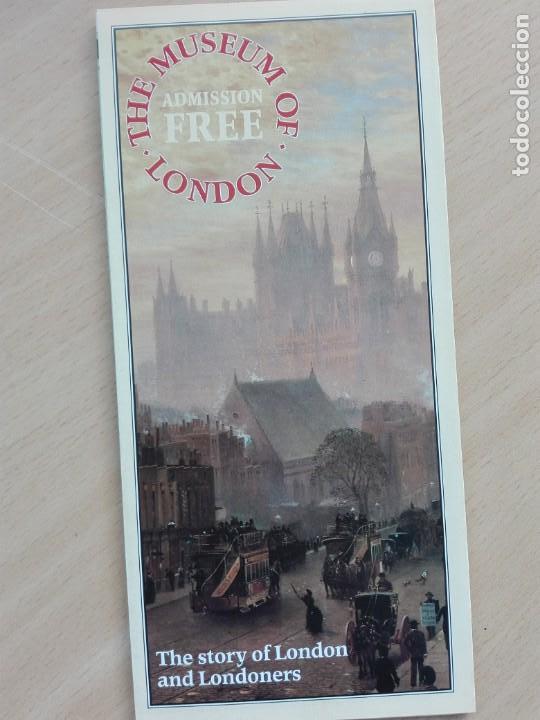 Travel Brochures: FOLLETO DESPLEGABLE 1990&rsquo;S - MUSEUM OF LONDON - UNITED KINGDOM