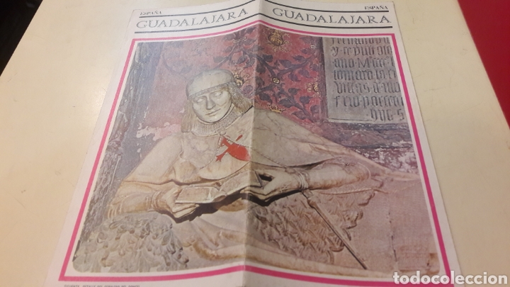 Folletos de turismo: 1964 Guadalajara Plano Ministerio Turismo