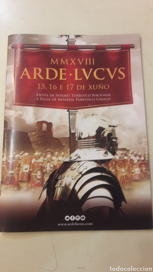 Folletos de turismo: Lugo Fiesta Arde Lvcvs MMXVII