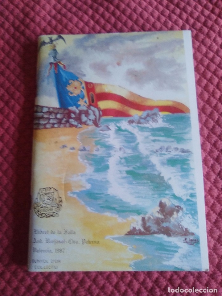 Tourismusbrosch&uuml;ren: LLIBRET FALLA La Parreta Av.Burjasot-Ctra.Paterna VALENCIA 1987