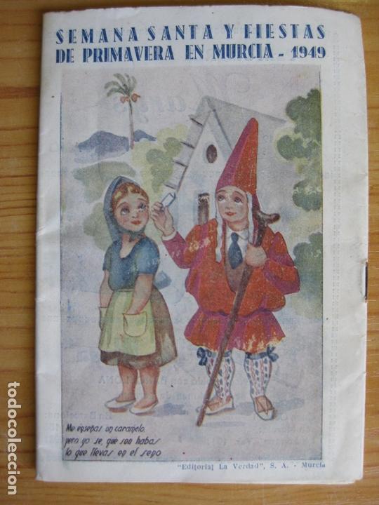 Tourismusbrosch&uuml;ren: SEMANA SANTA Y FIESTAS DE PRIMAVERA EN MURCIA 1949
