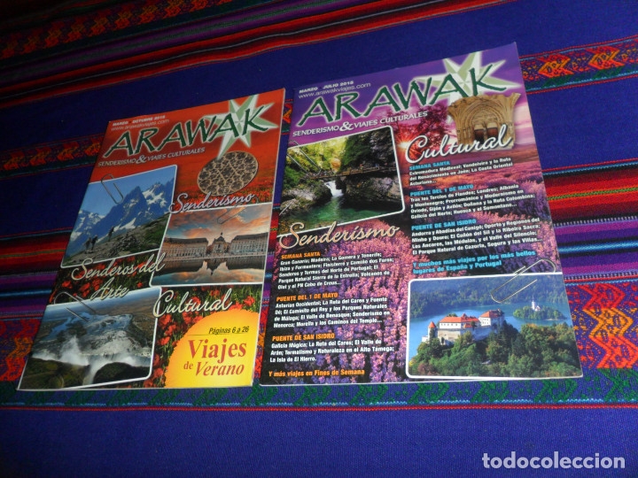 Arawak Senderismo Viajes Culturales Marzo N Buy Old Travel Brochures At Todocoleccion