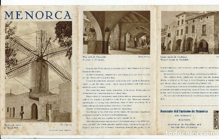 Travel Brochures: MINORCA - MENORCA. A&Ntilde;O &iquest;? (MENORCA.15.7)