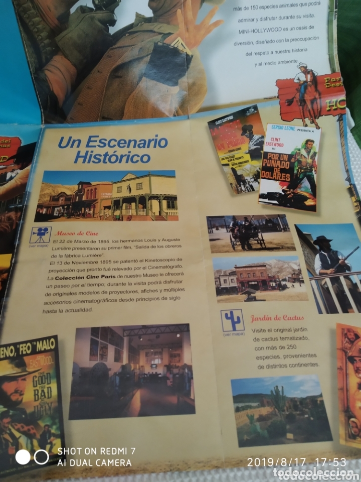 Folletos de turismo: Parque tem&aacute;tico mini Hollywood - Foto 4