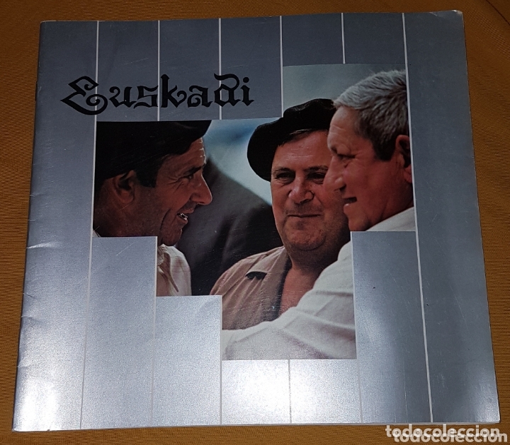 Brochures de tourisme: Panfleto tur&iacute;stico Euskadi 1981