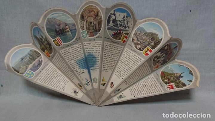Brochures de tourisme: GU&Iacute;A TURISMO EN FORMA DE ABANICO DE PAPEL DE AUSTRIA