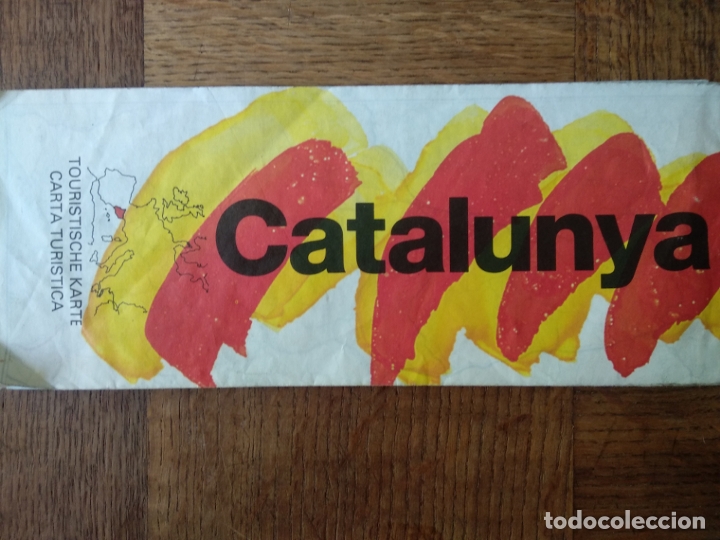 Tourismusbrosch&uuml;ren: CATALUNYA GUIA CARTA TURISTICA NUMEROS IMPORTANTES--