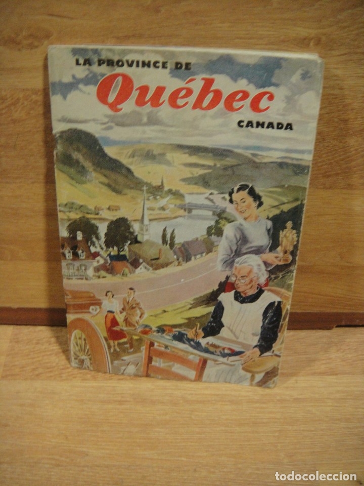 Brochures de tourisme: guia turistica de quebec , canada - en frances e ingles