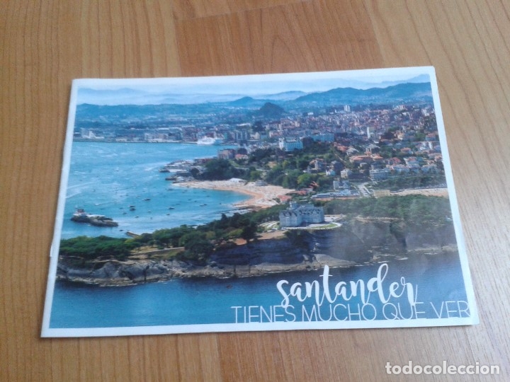 Foglietti di turismo: Santander -- Guia de turismo -- Tienes mucho que ver -- Arte, Arquitectura, Playas -- Cantabria