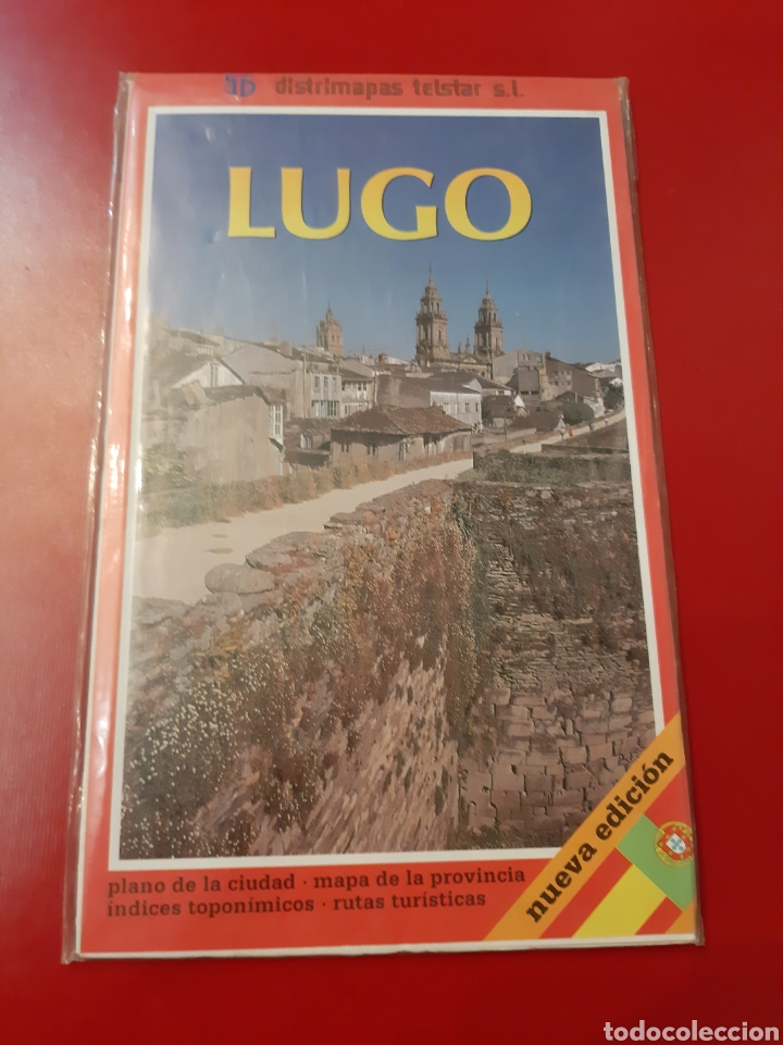 Folletos de turismo: Lugo plano testar - Foto 1