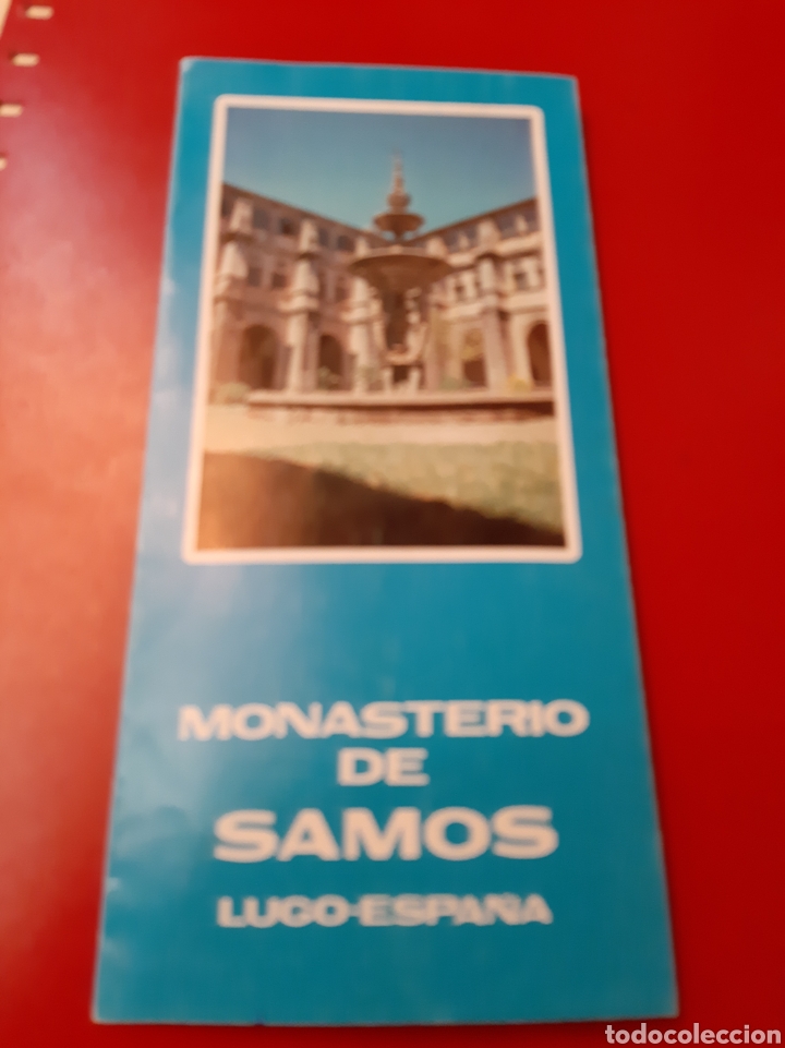 Brochures de tourisme: 1992 Monasterio de Samos Lugo Galicia Espa&ntilde;a ANTIG&Uuml;EDADES ETNOGRAF&Iacute;A GALLEGA COLECCIONISMO