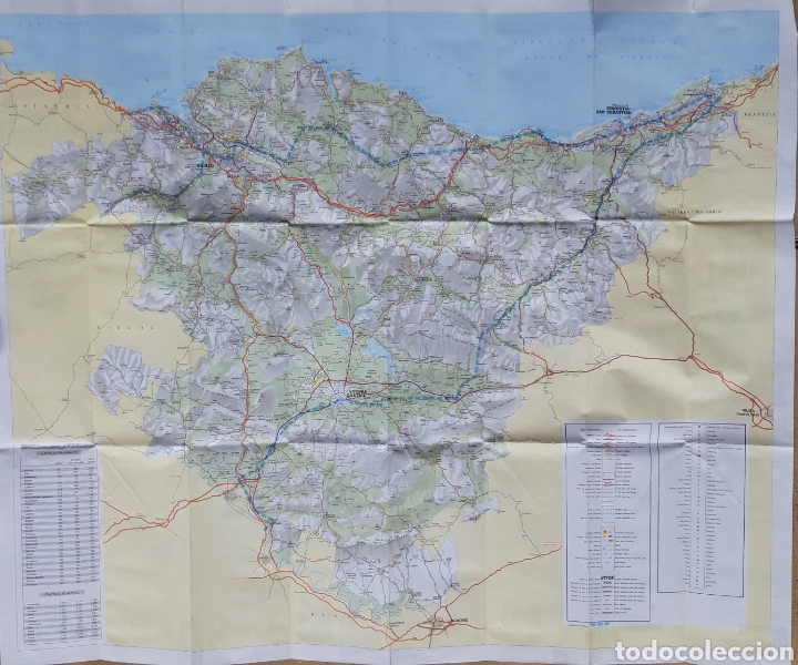 Travel Brochures: MAPA DE EUSKADI