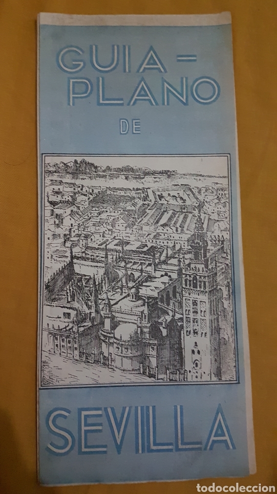 Tourismusbrosch&uuml;ren: Antiguo plano gu&iacute;a Sevilla