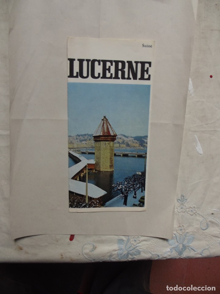 Folletos de turismo: LUCERNE SUISSE - Foto 1