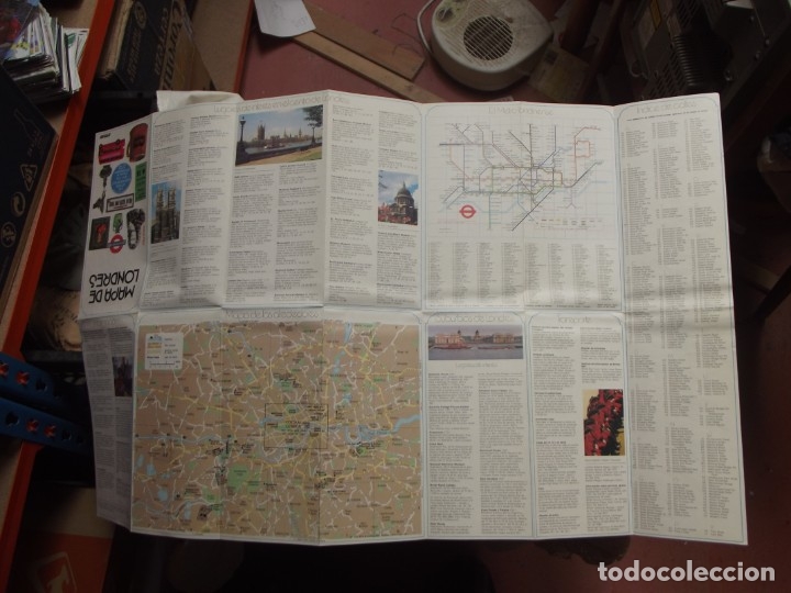 Folletos de turismo: MAPA DE LONDRES - Foto 2