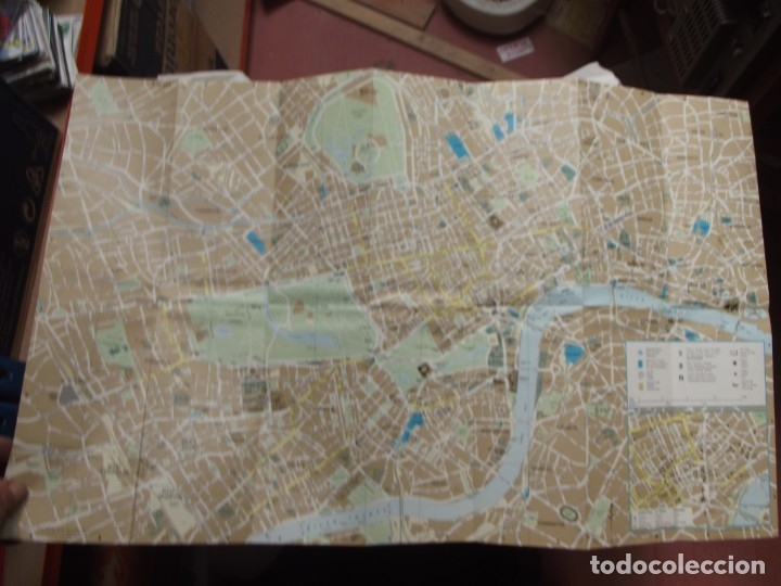 Folletos de turismo: MAPA DE LONDRES - Foto 3