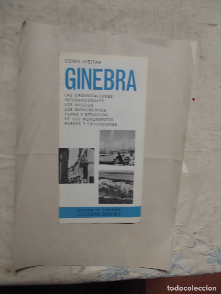 Folletos de turismo: COMO VISITAR GINEBRA - Foto 1