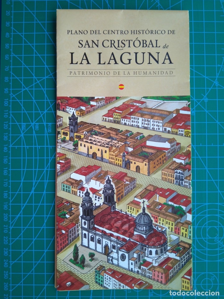 Travel Brochures: PLANO DEL CENTRO HISTORICO DE SAN CRISTOBAL DE LA LAGUNA. PATRIMONIO DE LA HUMANIDAD - TENERIFE